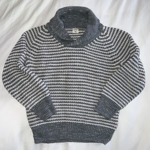 J.CREW Crewcuts Cotton Knit Striped Sweater. Size 4/5Y